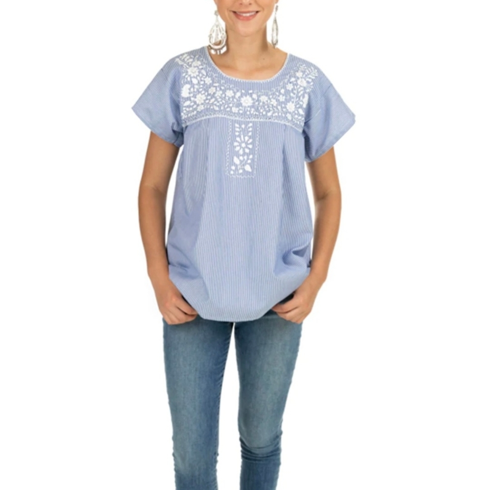 Nativa Mexican Puebla Blouse